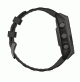 fēnix 8 – 47 mm, Solar, Sapphire Sapphire, Carbon grey DLC titanium with Black/pebble grey silicone band- 010-02906-11 - Garmin